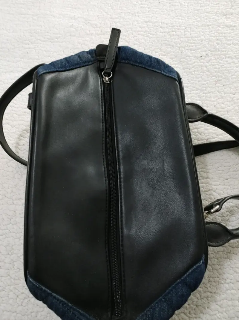 Cartera animal print negra - 3