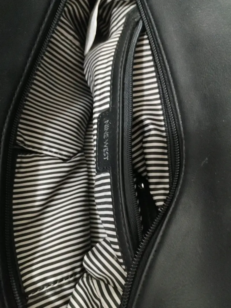 Cartera animal print negra - 4