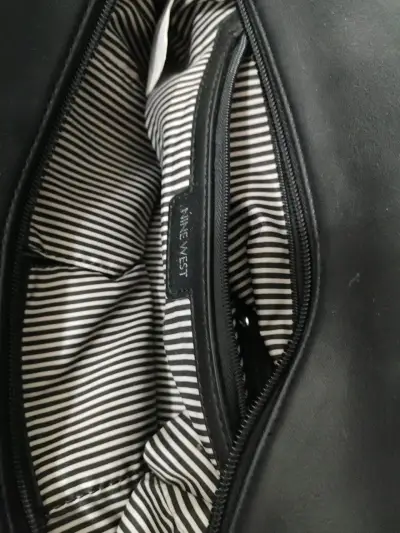 Cartera animal print negra - miniatura 4
