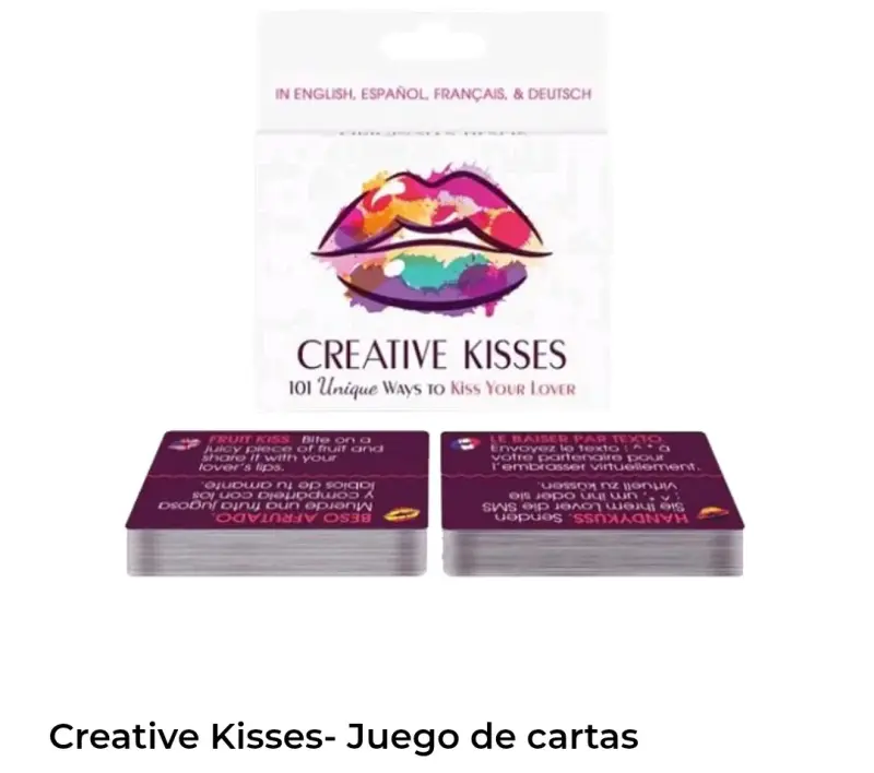 Juego de cartas Creative Kisses