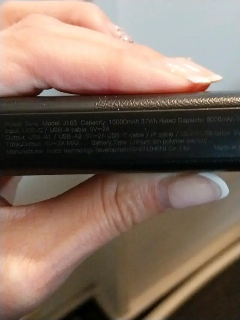 Power bank con cables integrados - 5