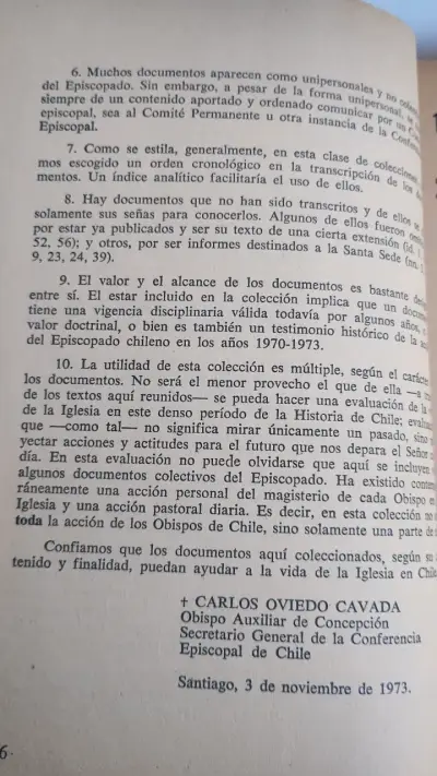 Documentos del Episcopado Chile 1970-1973 - miniatura 4