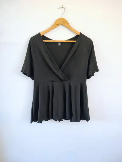 Polera negra 0XL - miniatura 1