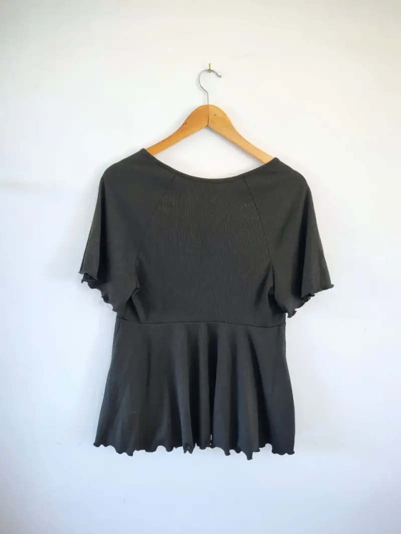 Polera negra 0XL - 2