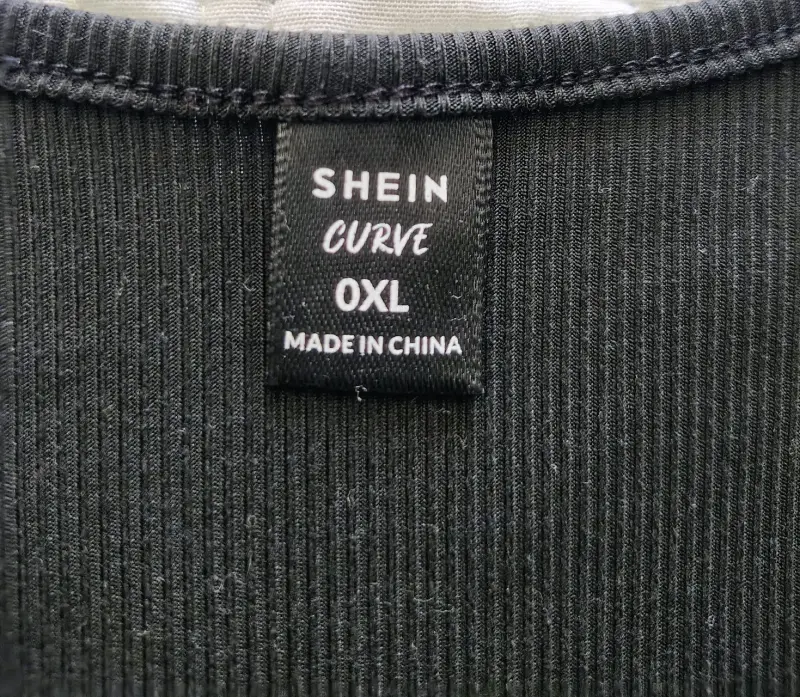 Polera negra 0XL - 3