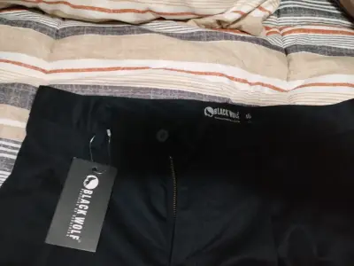Pantalones Black Wolf negros - miniatura 1