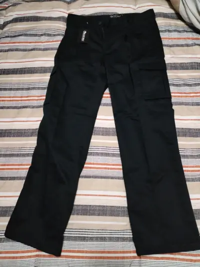 Pantalones Black Wolf negros - miniatura 2