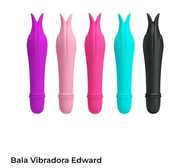 Bala vibradora multicolor