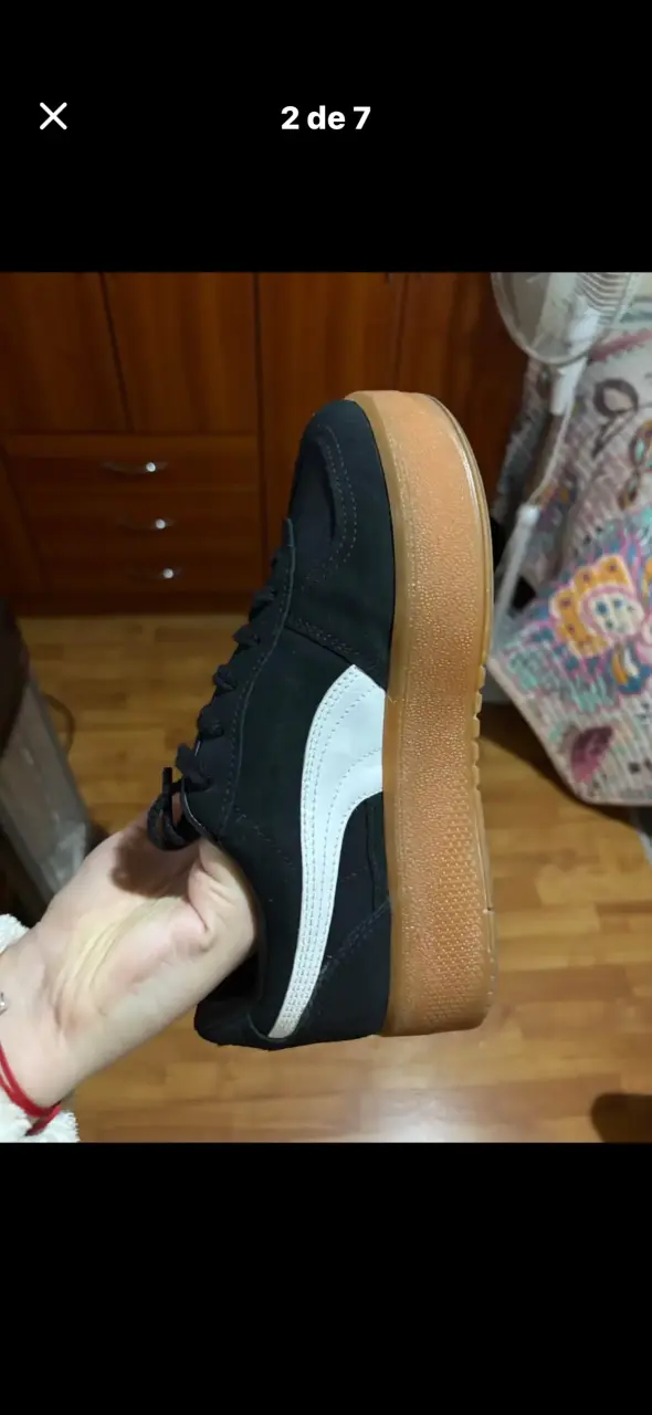 Zapatillas38 negras Puma Palermo - 2