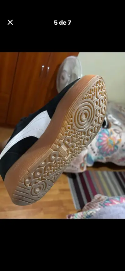 Zapatillas38  negras Puma Palermo - miniatura 4