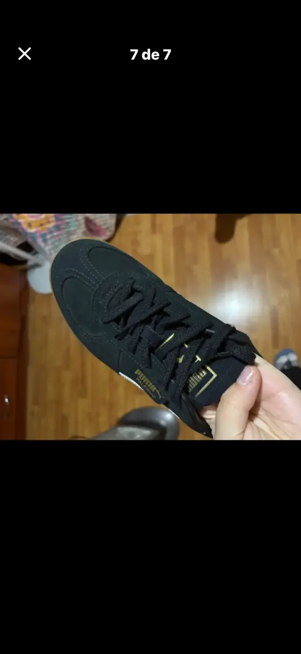 Zapatillas38 negras Puma Palermo - 5