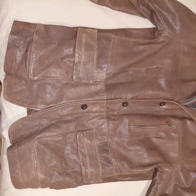 Chaqueta de cuero New Man - 3