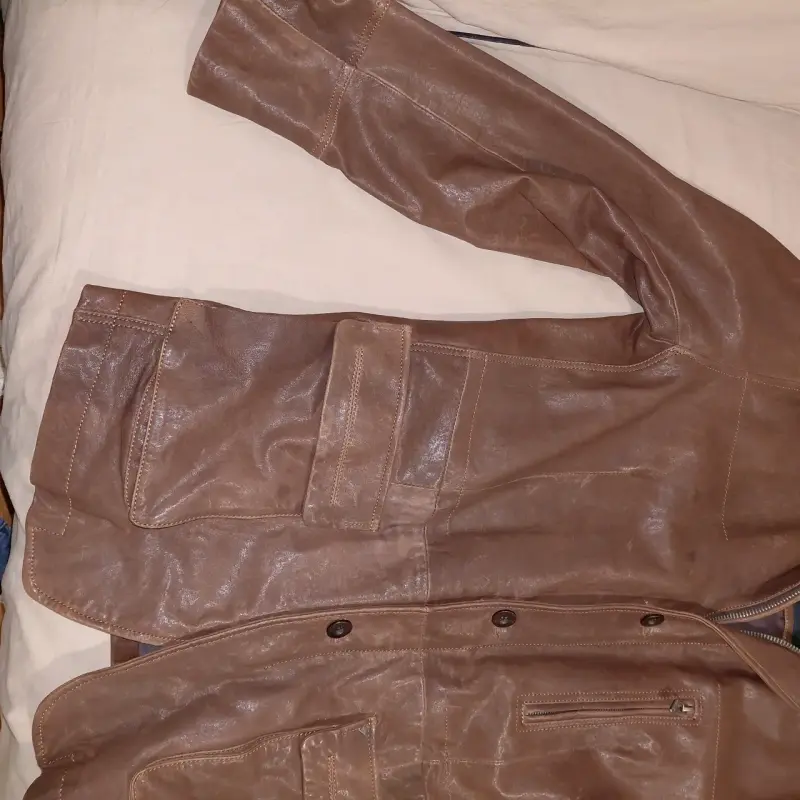 Chaqueta de cuero New Man - 4