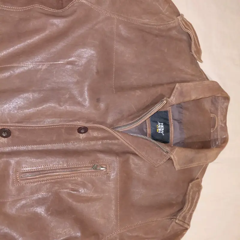 Chaqueta de cuero New Man - 5