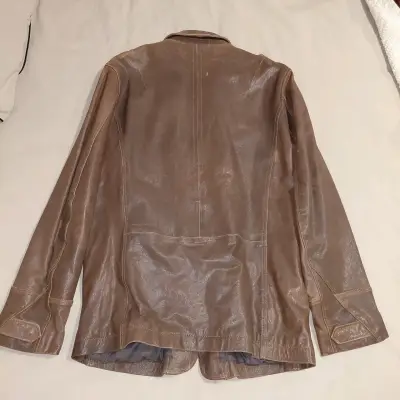 Chaqueta de cuero New Man - miniatura 6