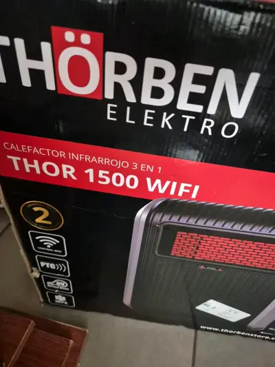 Estufa Infrarroja 3 En 1 Thorben 1500 Wifi - miniatura 2