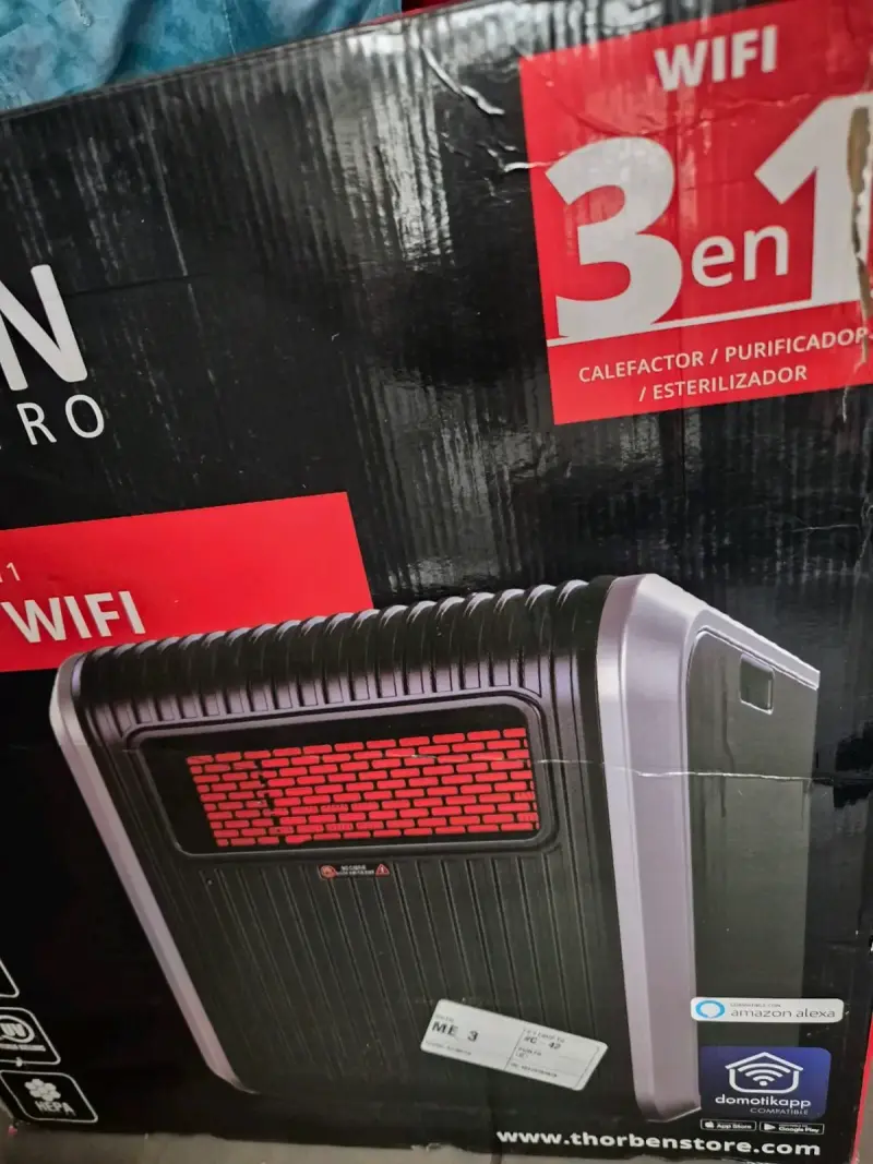 Estufa Infrarroja 3 En 1 Thorben 1500 Wifi - 3