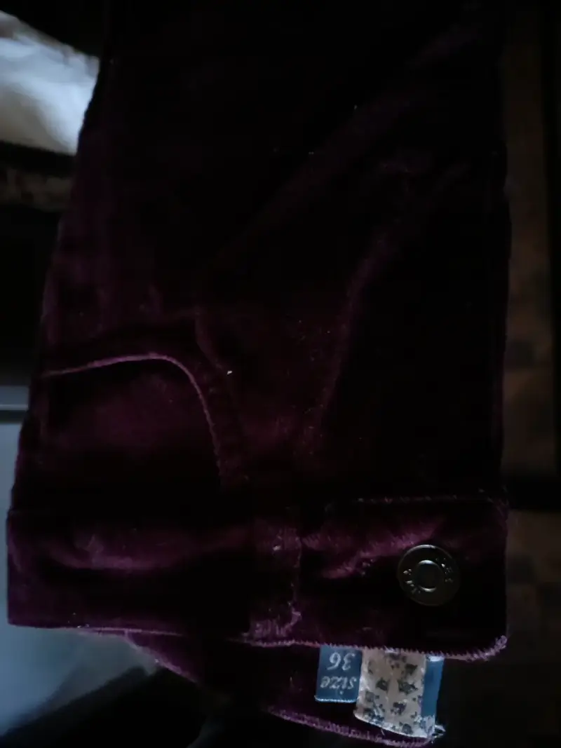 Pantalón de pana burdeo
