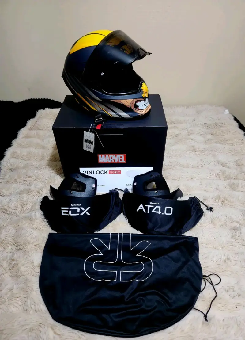Casco Ruroc Edicion Limitada-Marvel - 5