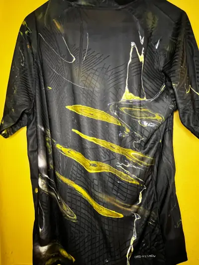 Camiseta PSG negra Jordan - miniatura 2