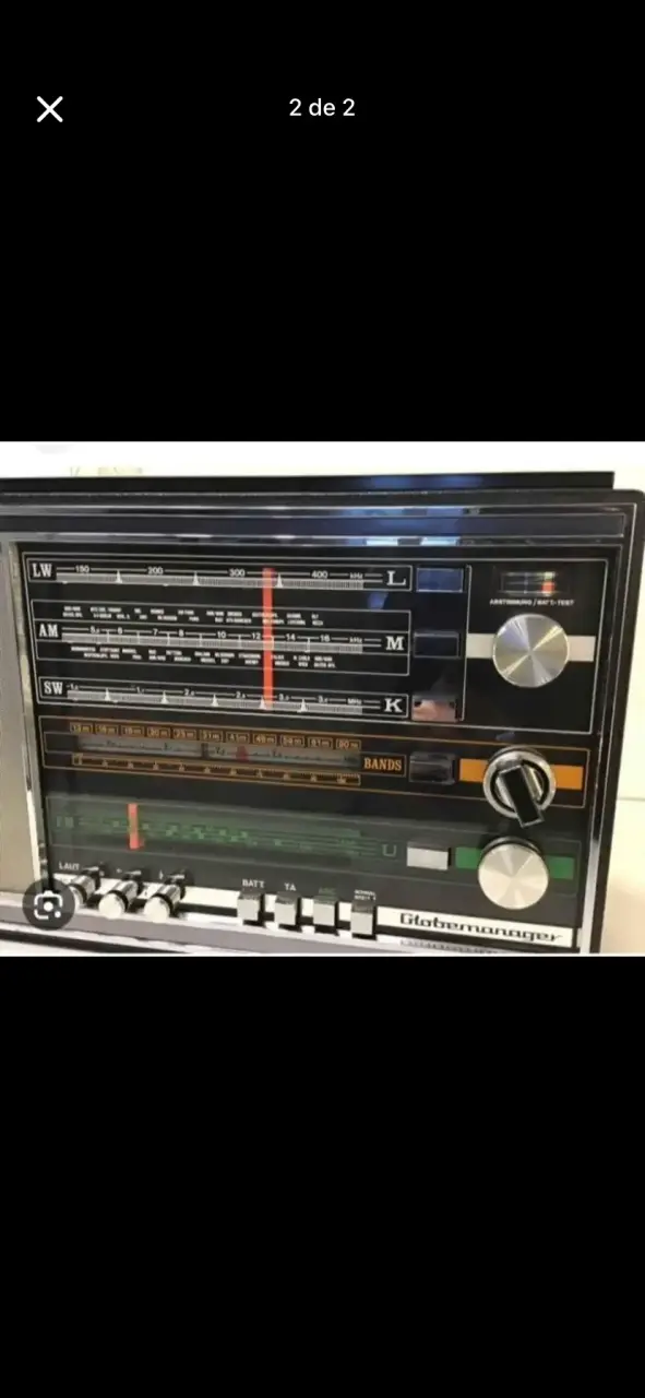 Radio antigua Globemanager - 1