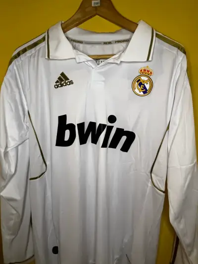 Camiseta blanca Real Madrid Adidas - miniatura 1
