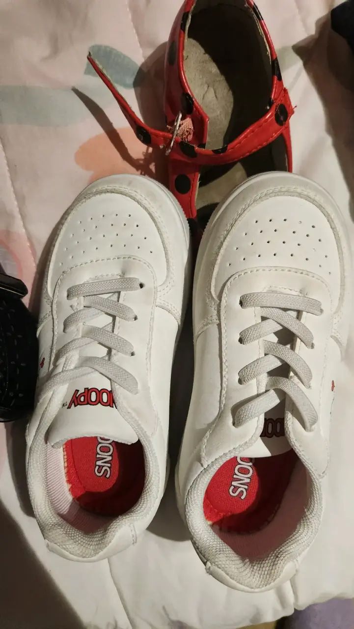Zapatillas Snoopy blancas niño - 2