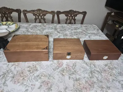 Humidores de cedro traidos de Cuba - miniatura 1