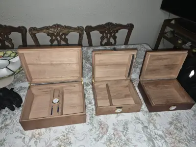 Humidores de cedro traidos de Cuba - miniatura 2