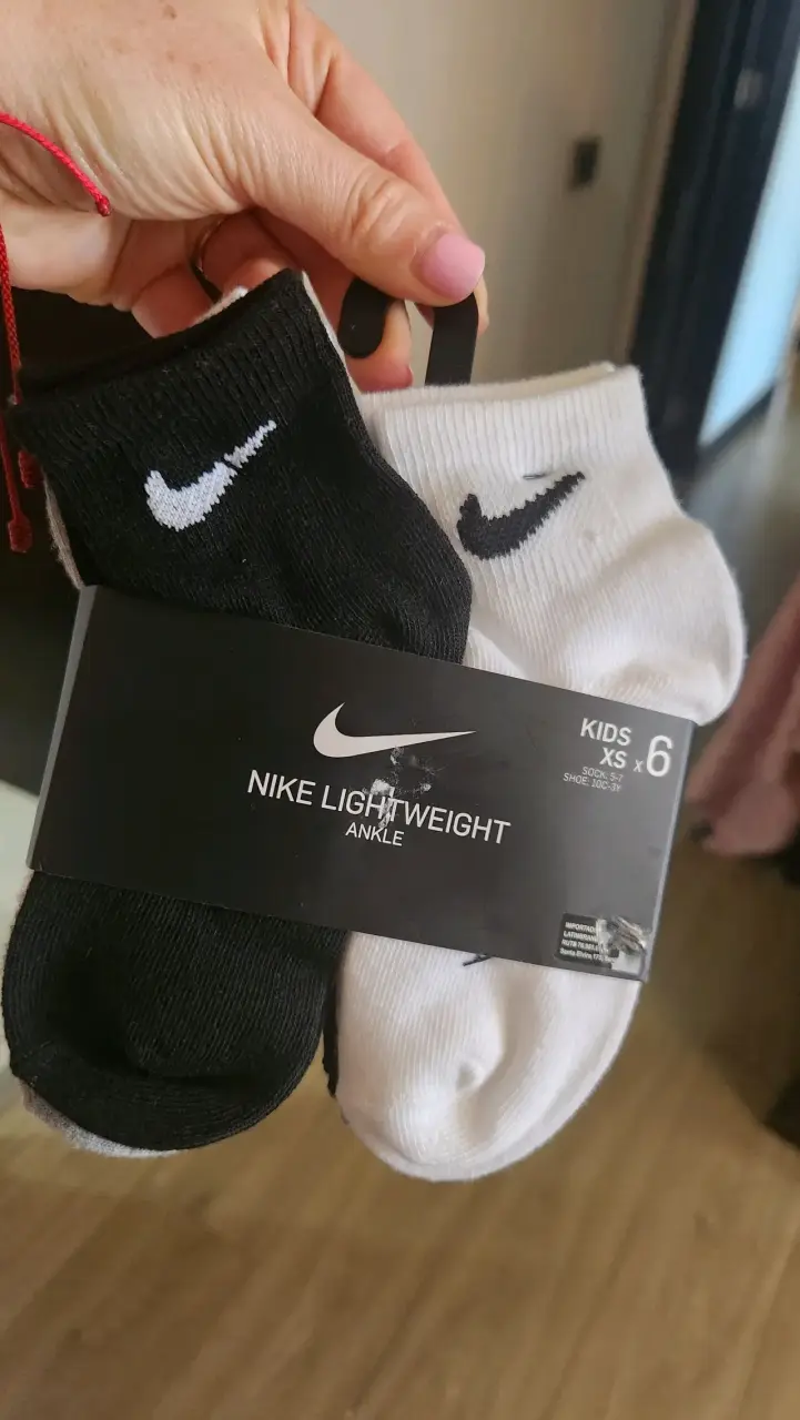 Calcetines grises Nike para niños - 2