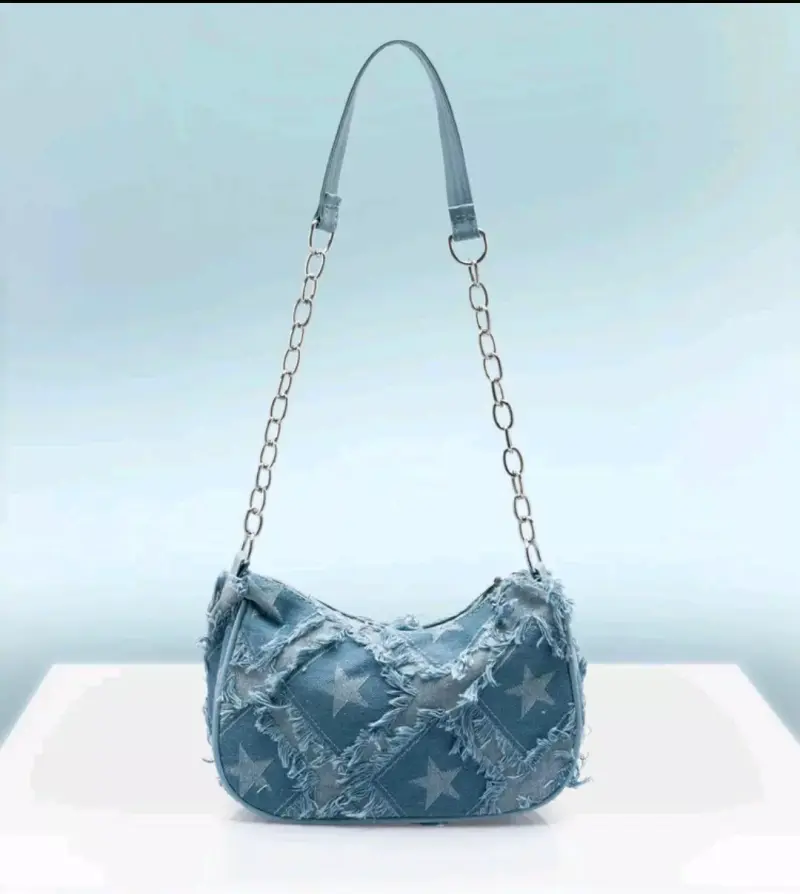 Bolso de mezclilla con estrellas - 2