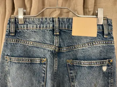 Jeans azul Zara talla 34 - miniatura 3