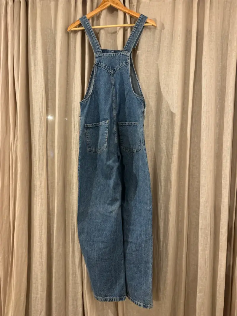 Jardinera jeans Zara azul - 2