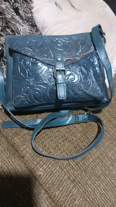 Bolso marrón MK grande - miniatura 6