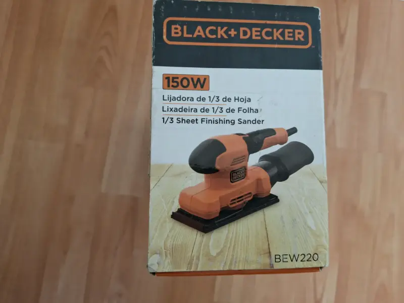 Lijadora orbital Black+Decker 150W - 2