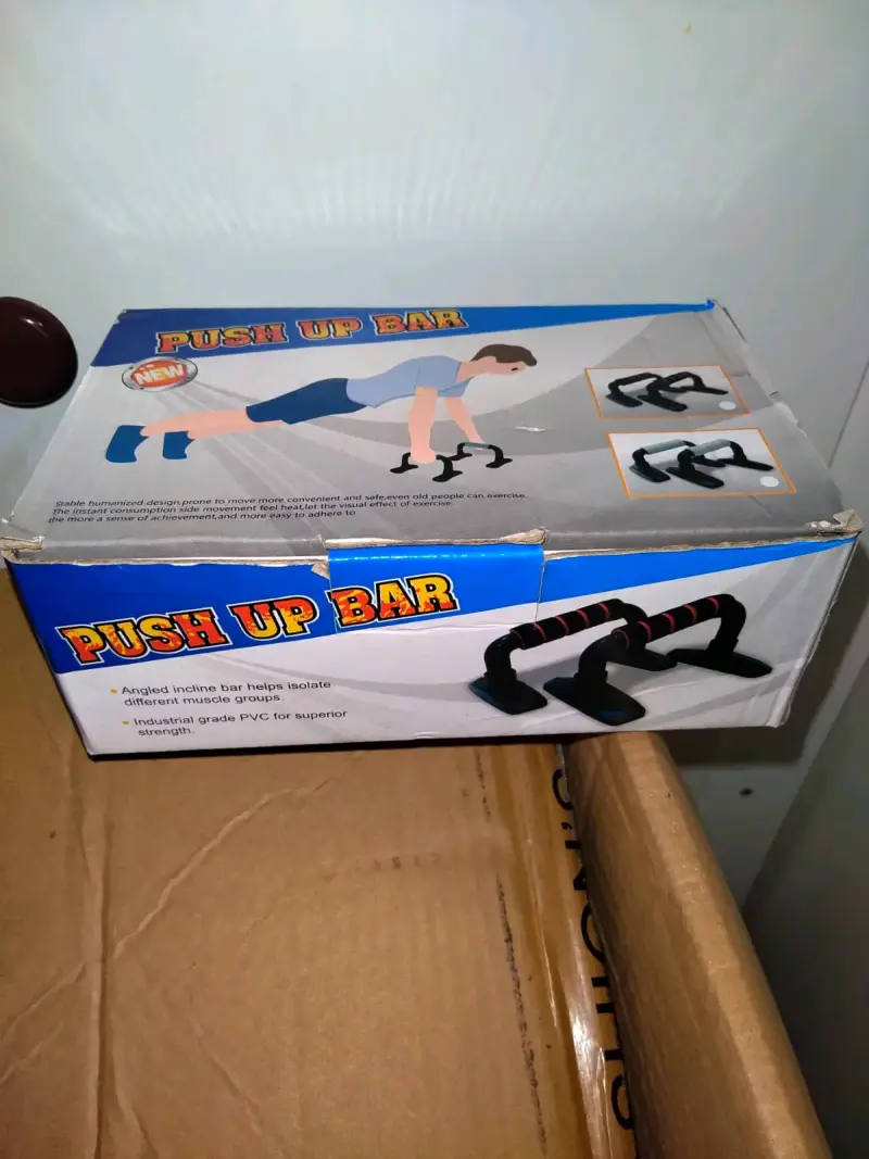 Barra para flexiones nueva