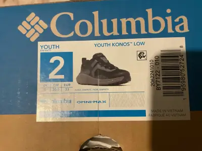Zapatos Columbia Youth Konos negros - miniatura 1