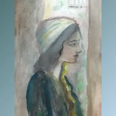 Pintura religiosa/acuarela - miniatura 2