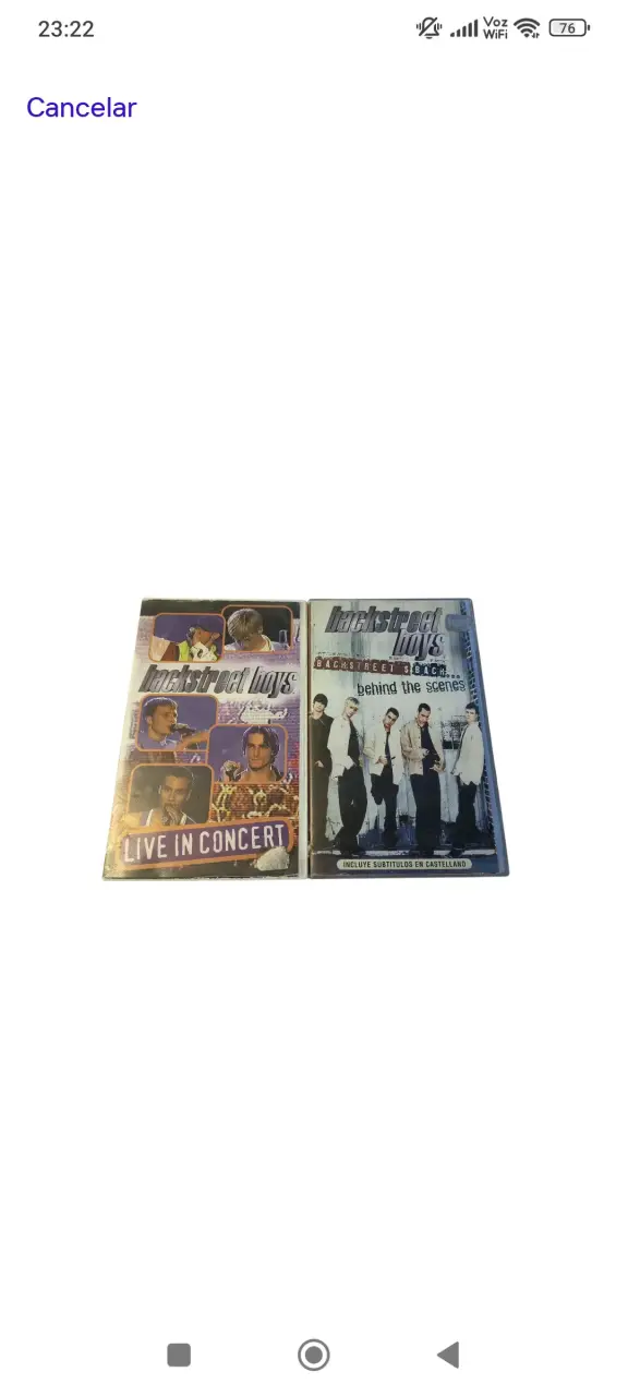 2 VHS de los Backstreet Boys de colección original - 1