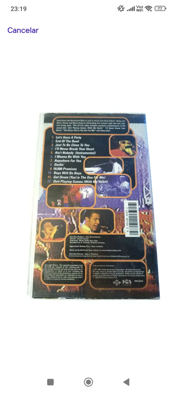 2 VHS de los Backstreet Boys de colección original - 2