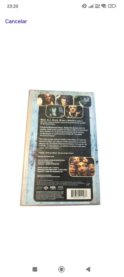 2 VHS de los Backstreet Boys de colección original - miniatura 4