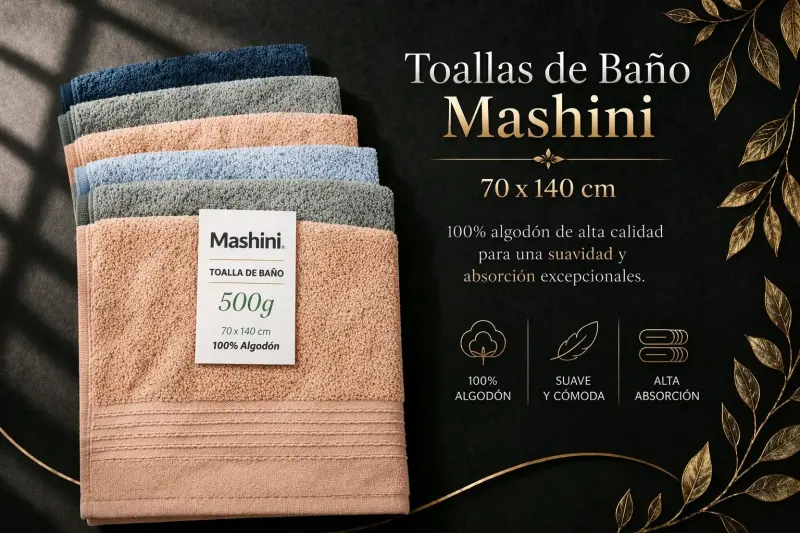 Toalla de baño Mashini