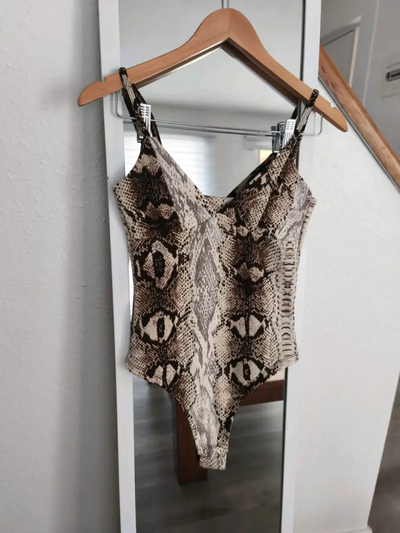 Body de estampado serpiente S - 1