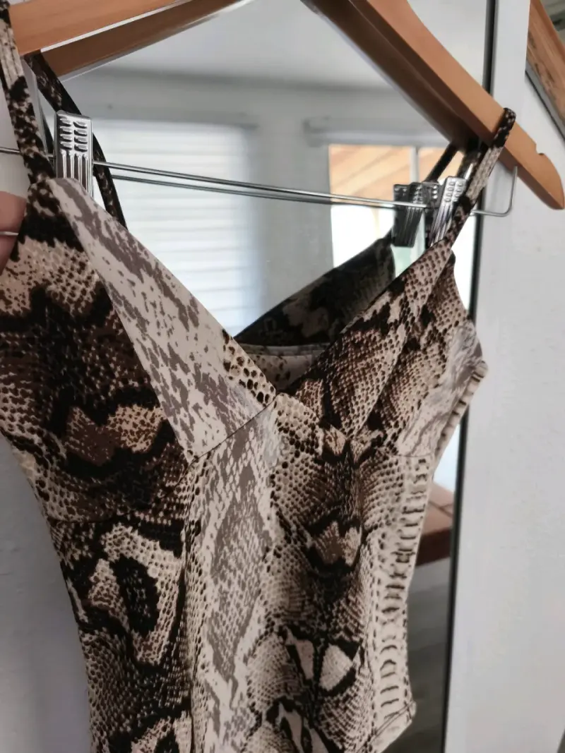 Body de estampado serpiente S - 3