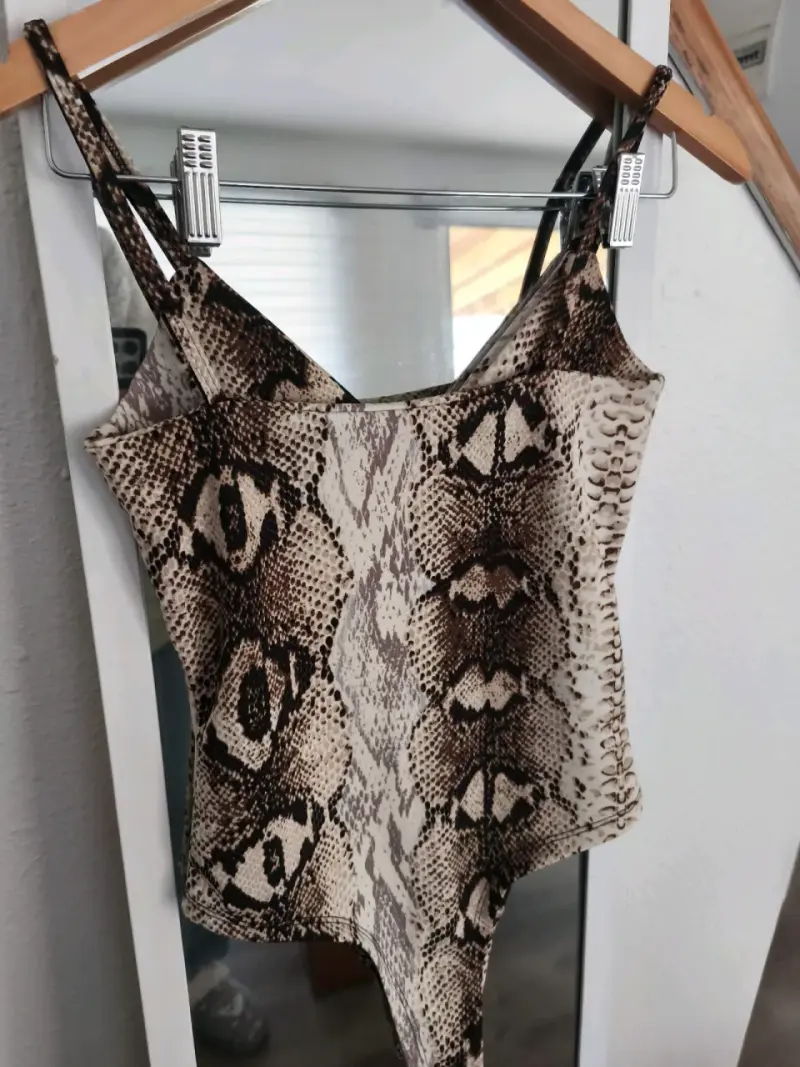Body de estampado serpiente S - 4