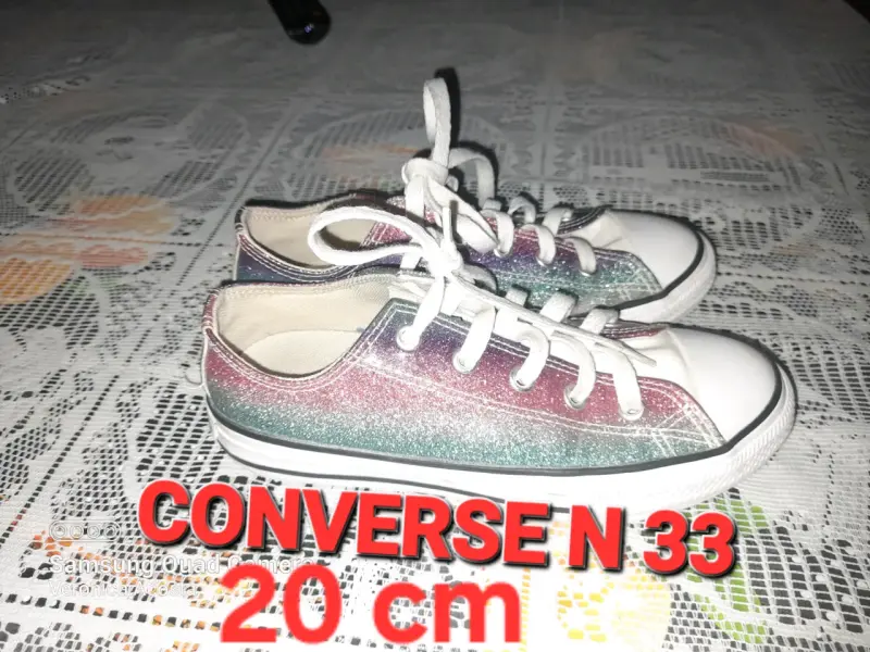 Zapatillas brillantes Converse - 1