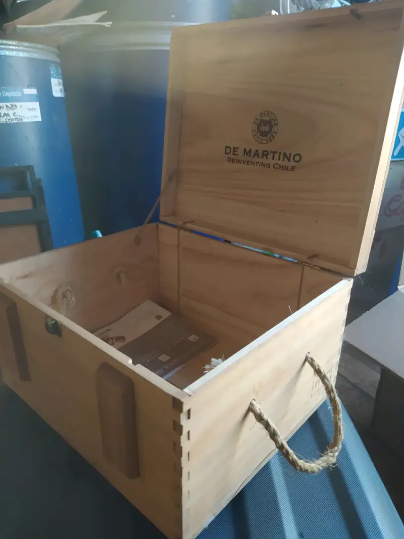 Caja de madera rustica uso múltiple - 5