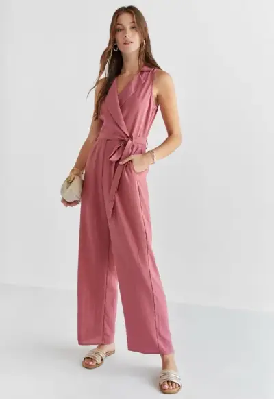 Enterito rosa elegante - miniatura 1