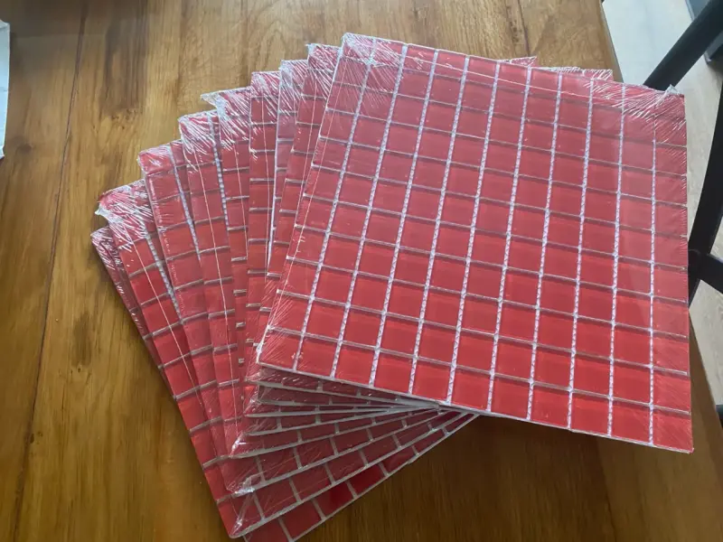 Mosaicos Rojos - 1
