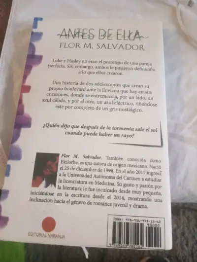 Libro Antes De Ella - Flor M. Salvador (Precuela B - miniatura 2